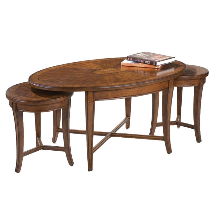 Kingston Solid Wood Top Cocktail Table