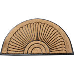 Coir and Rubber Non-Slip Outdoor Doormat