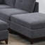 Canapé modulaire en chenille de chameau pour salon et canapé modulaire en L 2 po-1120637385