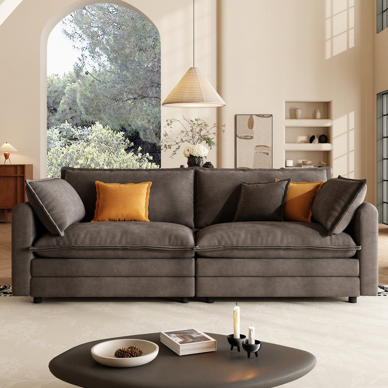 Canapé modulaire 77,95 po, Gray