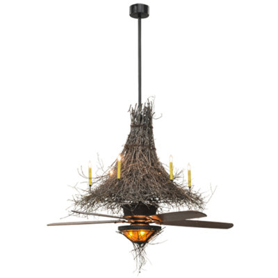Twigs Downrod Ceiling Fan