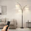 Lampe sur pied arquée à intensité variable 3 lumières avec application et télécommande Smart 80 po-275965013-290191603-273686879