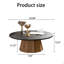 Table basse ronde en bois