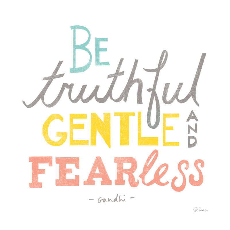 " Be Truthful " by Sue Schlabach, 20" H x 20" W  , Yes, Silver Framed Paper