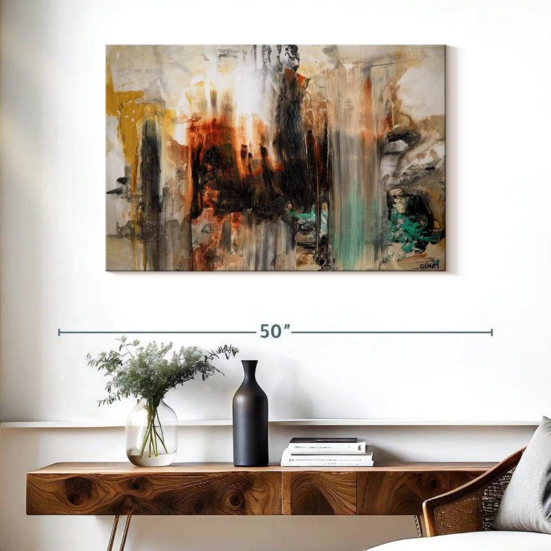 Dynamic Abstract, 26" H x 39" W