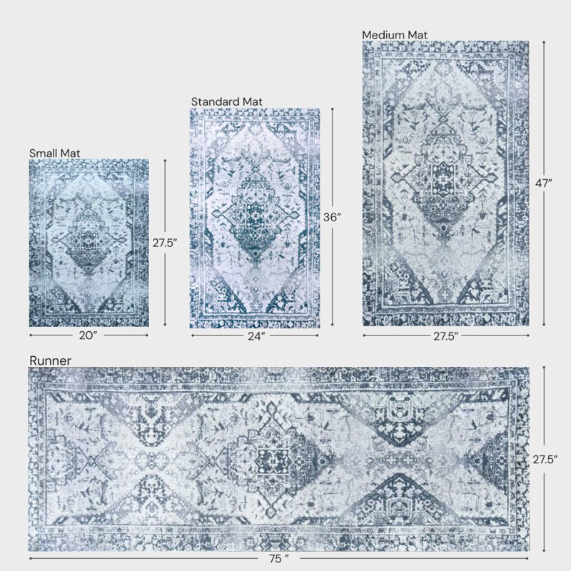 Tapis lavable Levi Standard 2x3