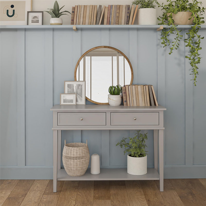 Denneen 104.4cm Console Table, Grey