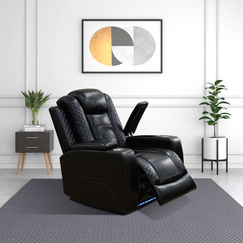 Fauteuil inclinable électrique avec lumière DEL
