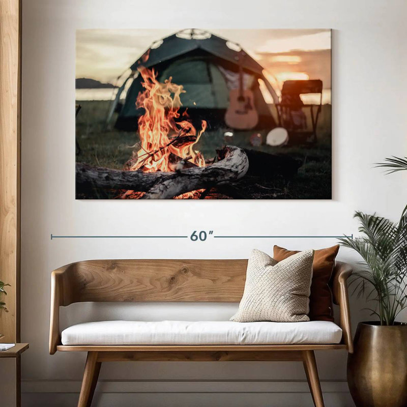Senne Campfire, 34" H x 51" W