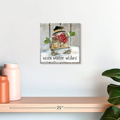 Bonhomme de neige Lelend Winter Wishes