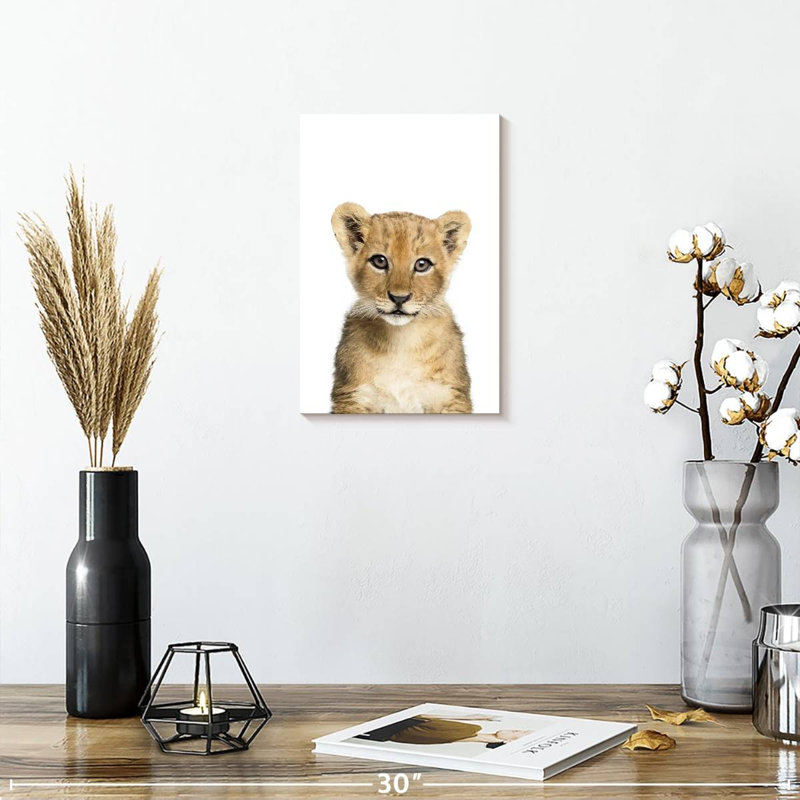 Brampt Adorable Baby Lion, 12" H x 8" W