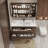 Light luxury retro and simple bathroom cabinet