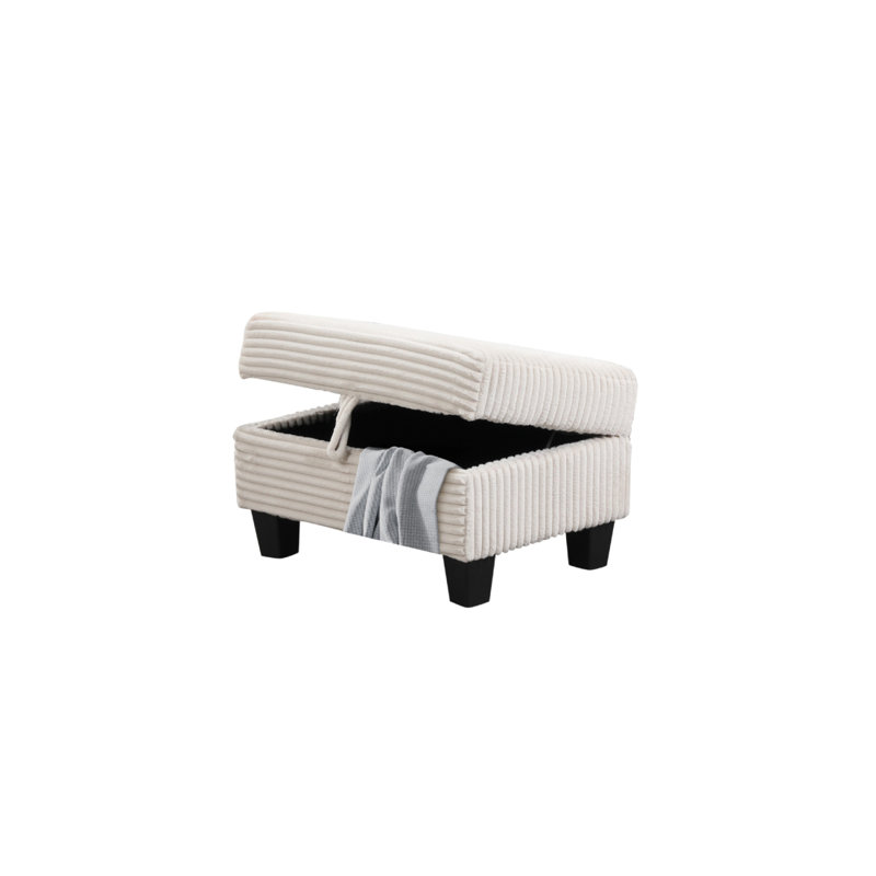 Canapé modulaire inclinable en bois Adelmis