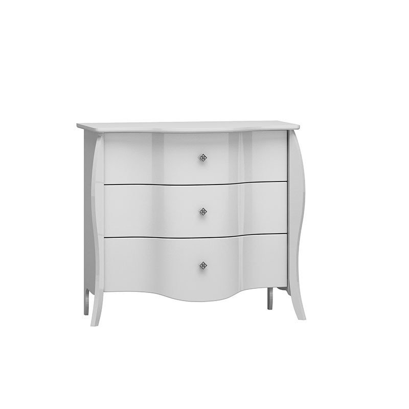 Diahanna 95 cm W Chest of 3 Drawers