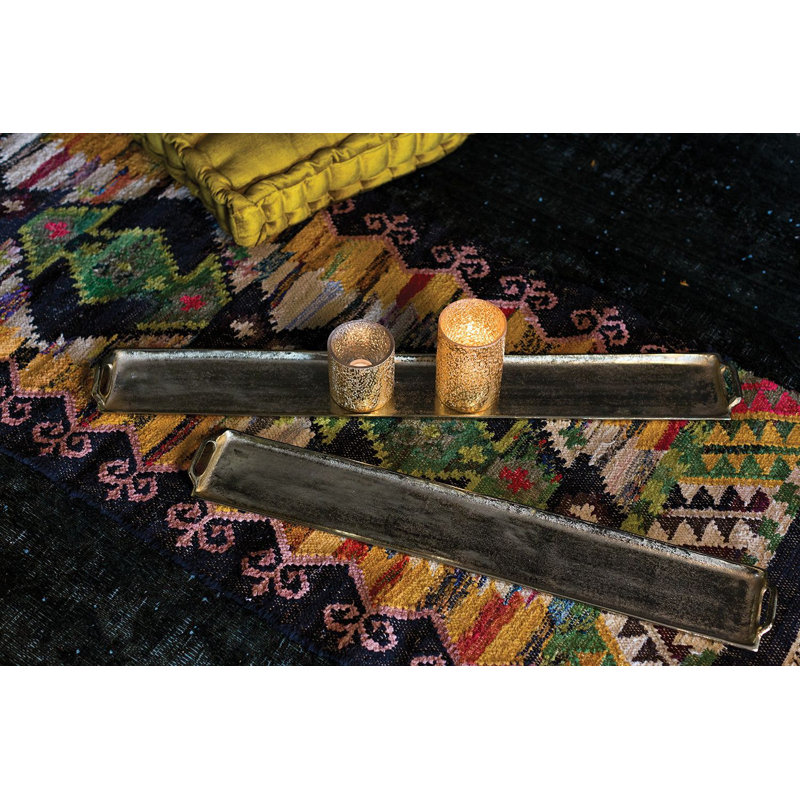 Pettus Metal Tray, 1.25" H x 33.5" W x 5" D