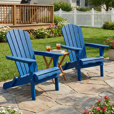 Ensemble de 2 chaises Adirondack d'extérieur Abril