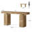 63" Long Entryway Table, Farmhouse Console Table-2126280688