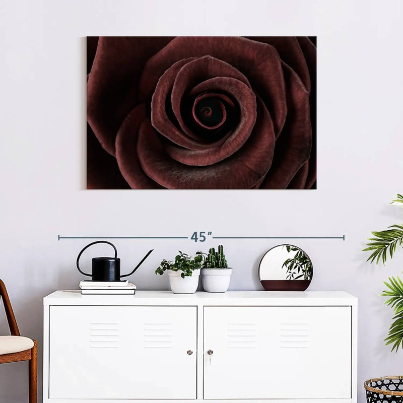 Dark Rose, 24" H x 36" W