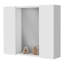 Armoire à pharmacie Draco, miroir, double porte, une tablette extérieure-9365379