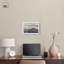 «Flowing Golden Tide Shadowbox», art mural bleu par Art Remedy-115136081-115136085