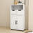 Farmhouse Storage Cabinet with Adjustable Shelves
