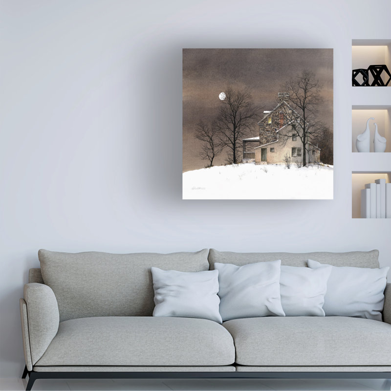 Art sur toile Ray Hendershot UPSTAIRS, H 18 po x l 18 po