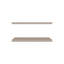 Tablettes flottantes H 1,50 po, 2 tablettes