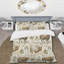 Ensemble de housse de couette Beige Flower Buffalo Print - Traditional-109149877