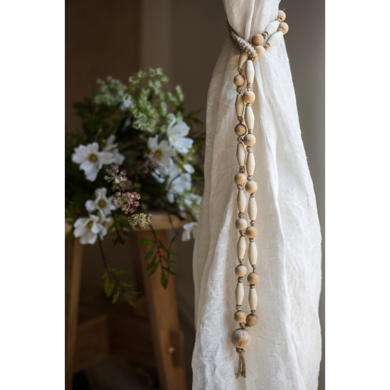Marrone Wood Curtain Tieback