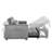 3-In-1 Convertible Sleeper Sofa,Modern Velvet Pull Out Sofa Bed With Reclining Backrest And Pillows-114294568