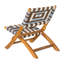 Méridienne moderne Chaise longue d'appoint de patio
