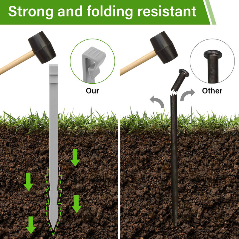 20Pcs Garden Edging Border