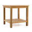 Shamorie Outdoor Square Teak Side Table