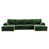 Polyester vert est en rupture de stock
