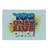 Ambesonne YOLO Cutting Board Large Size Cartoon Style Life Message Multicolor