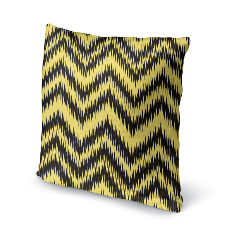 Housse de coussin carrée extérieure/insert, 16 po x 1 po