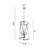 Trevino 4 - Light Dimmable Geometric Chandelier-647217006