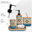 Ensemble d'accessoires de salle de bain 4PCS