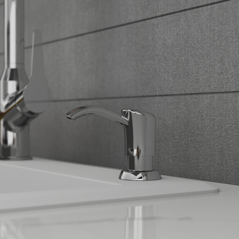 Karran SD45 Kitchen Soap/Lotion Dispenser in Chrome, Chrome