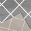 Tapis décoratif gris à motifs géométriques Bethina-2059695071