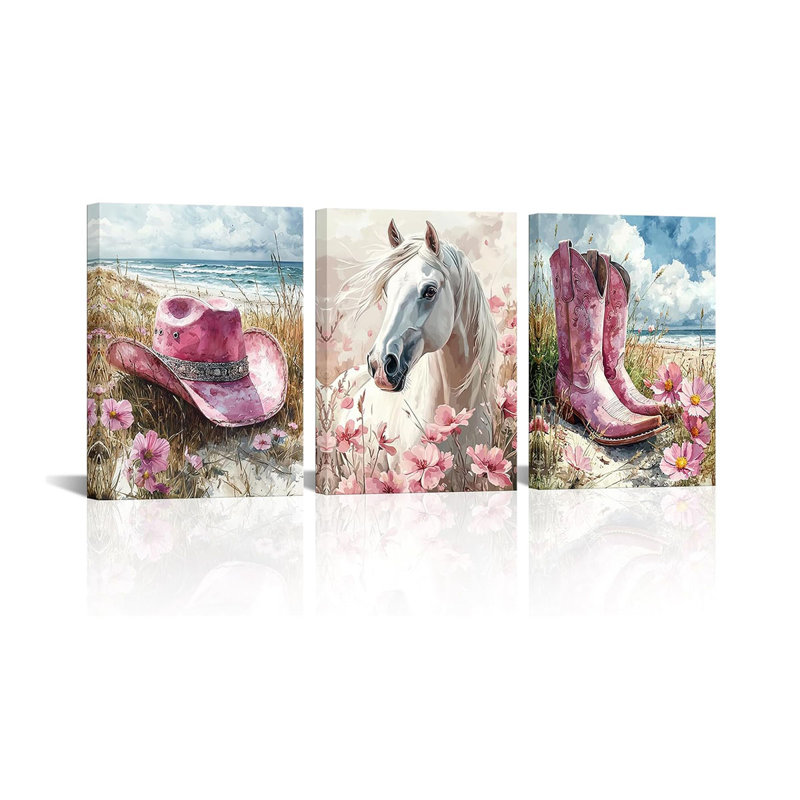 3 Piece Wrapped Canvas Print