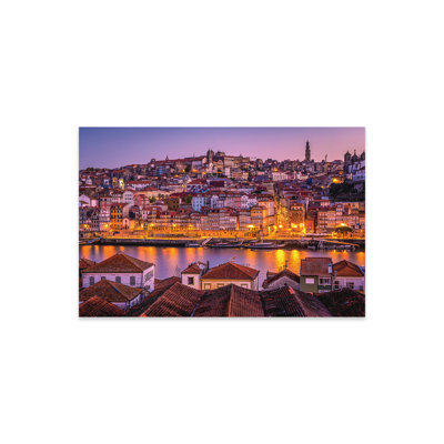 " Portugal Porto City Center Sunrise " by Alex G Perez