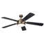 Ventilateur de plafond standard à 60 pales de 60 po à DEL avec contrôle mural et ensemble d'éclairage inclus-1287459134