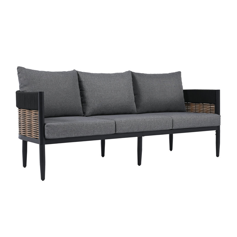 Harrison 3 Seater Sofa, Gray