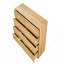 Commode 4 tiroirs, commode sans poignée, 100% imperméable, armoire en bois moderne avec cadre robuste pour diverses pièces-57209217