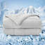Édredon rafraîchissant pour couverture rafraîchissante - Couverture froide légère respirante de 320 g / m² pour les dormeurs chauds et les chambres AC.-124883127-124883123