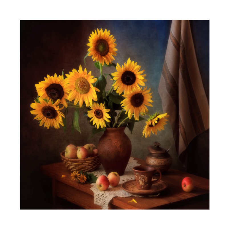 Art sur toile Tatyana Skorokhod, H 14 po x l 14 po