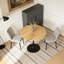 Table à manger ronde moderne, mobilier de salle à manger de cuisine, table basse, table de loisirs, table de salon, table de salle à manger, table de cuisine-1600384785-1600384787