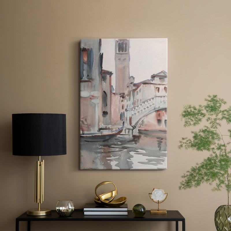 Paysage rétro CLxxxxi - galerie Cavas, H 18 po x l 12 po
