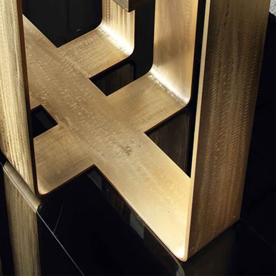 Modern Elegant Art Console Table by Everly Quinn